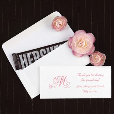 Candy Bar Envelopes