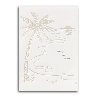 Tropical Beach Invitation