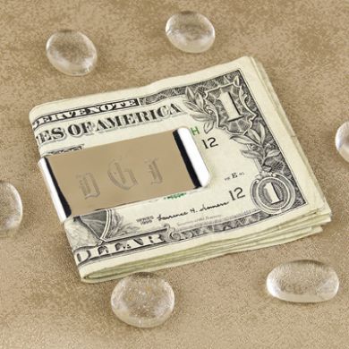 Silver-Plated Money Clip